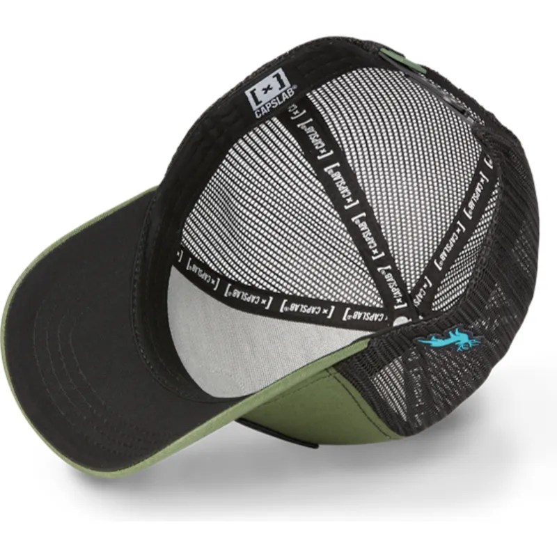 petten-gebogen-groen-snapback-forest-for2-hert-fabeldieren-van-capslab