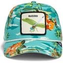 petten-gebogen-blauw-snapback-buzzed-hapy-our-salty-rim-the-farm-van-goorin-bros