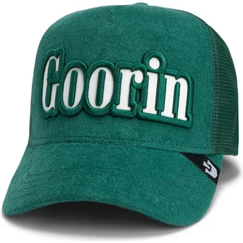 Petten gebogen groen snapback Full Flavor Wordmark French...