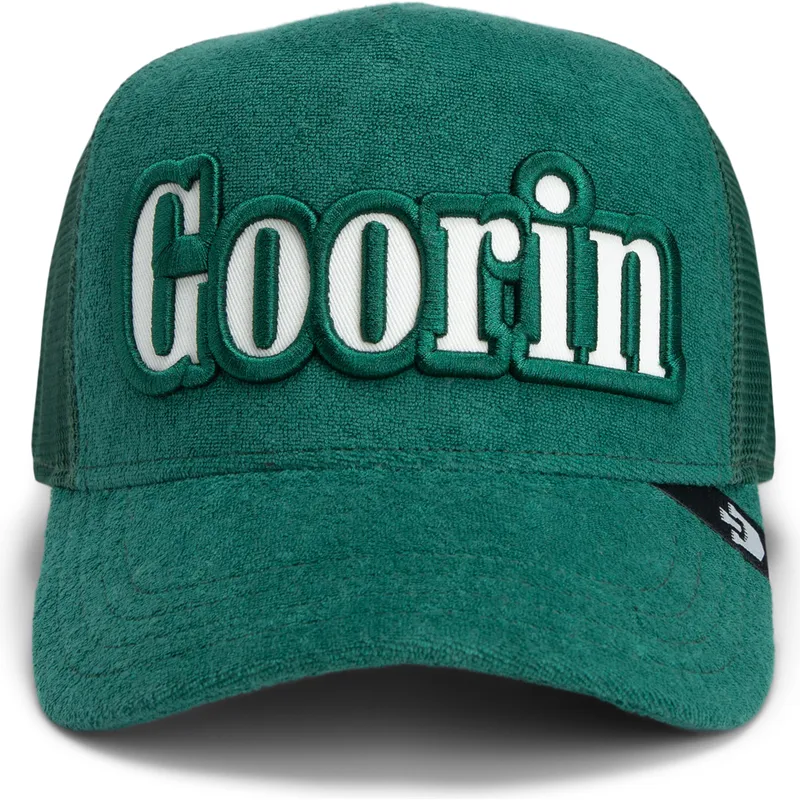 petten-gebogen-groen-snapback-full-flavor-wordmark-french-terry-the-farm-van-goorin-bros petten-gebogen-groen-snapback-full-flavor-wordmark-french-terry-the-farm-van-goorin-bros