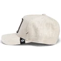 petten-gebogen-beige-snapback-bandit-cloth-rugged-comfort-the-farm-van-goorin-bros