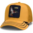 petten-gebogen-geel-snapback-lucky-gotta-be-quicker-core-canvas-the-farm-van-goorin-bros