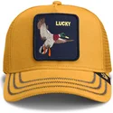 petten-gebogen-geel-snapback-lucky-gotta-be-quicker-core-canvas-the-farm-van-goorin-bros