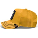 petten-gebogen-geel-snapback-lucky-gotta-be-quicker-core-canvas-the-farm-van-goorin-bros