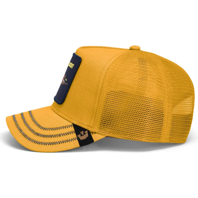 petten-gebogen-geel-snapback-lucky-gotta-be-quicker-core-canvas-the-farm-van-goorin-bros petten-gebogen-geel-snapback-lucky-gotta-be-quicker-core-canvas-the-farm-van-goorin-bros
