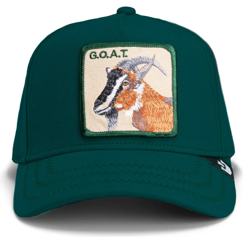 petten-gebogen-groen-snapback-goat-greatest-field-100-the-farm-van-goorin-bros petten-gebogen-groen-snapback-goat-greatest-field-100-the-farm-van-goorin-bros