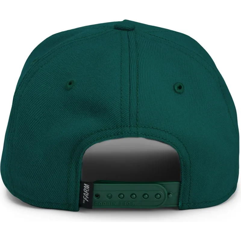 petten-gebogen-groen-snapback-goat-greatest-field-100-the-farm-van-goorin-bros petten-gebogen-groen-snapback-goat-greatest-field-100-the-farm-van-goorin-bros