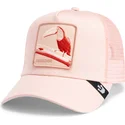petten-gebogen-roze-snapback-paradise-toucan-mirage-chroma-wave-the-farm-van-goorin-bros