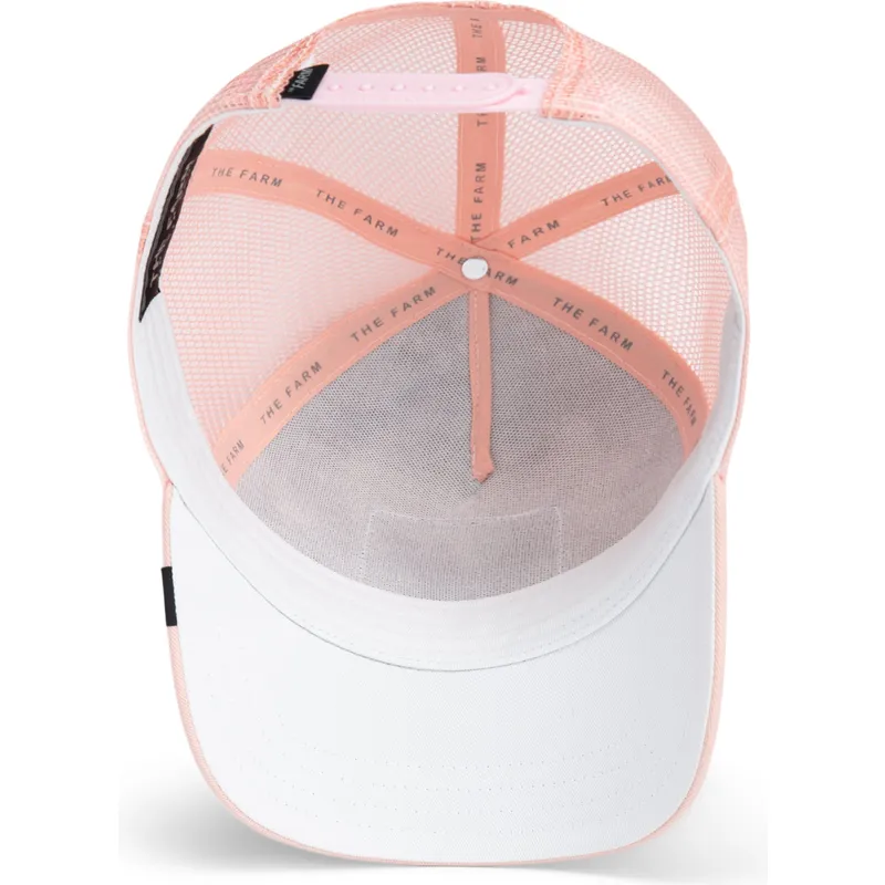 petten-gebogen-roze-snapback-paradise-toucan-mirage-chroma-wave-the-farm-van-goorin-bros