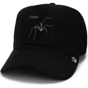 petten-gebogen-zwart-snapback-daddy-the-suede-spider-global-core-micro-suede-the-farm-van-goorin-bros