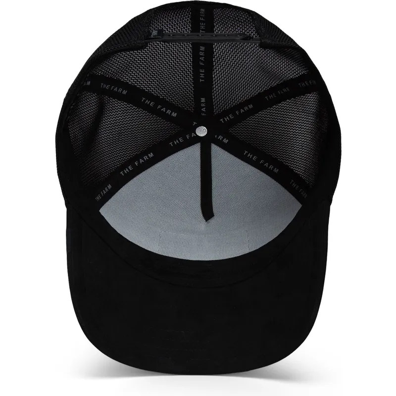 petten-gebogen-zwart-snapback-daddy-the-suede-spider-global-core-micro-suede-the-farm-van-goorin-bros