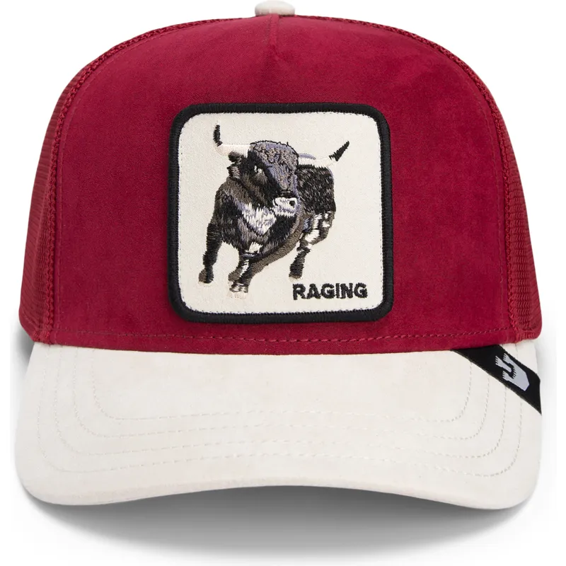 petten-gebogen-rood-snapback-the-suede-bull-global-core-micro-suede-the-farm-van-goorin-bros