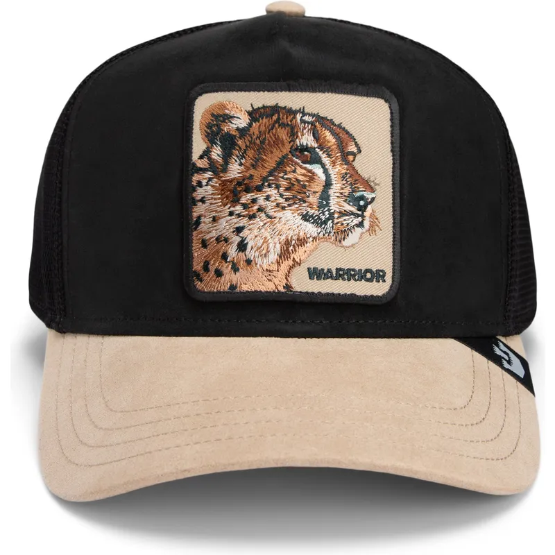 petten-gebogen-zwart-snapback-warrior-the-suede-cheetah-global-core-micro-suede-the-farm-van-goorin-bros