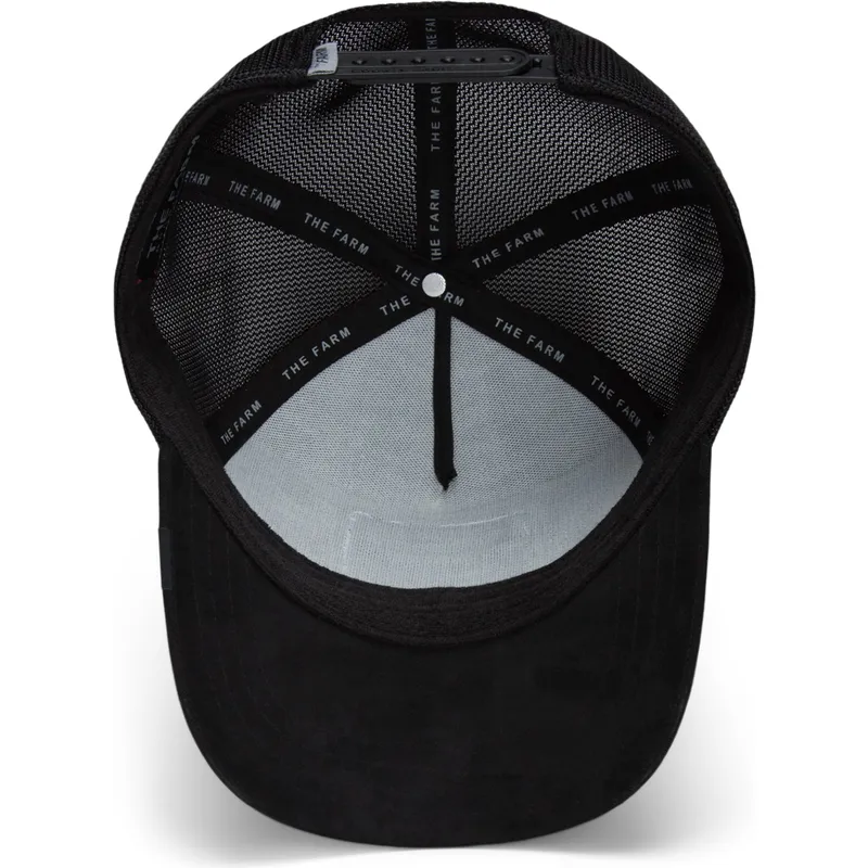 petten-gebogen-zwart-snapback-dead-the-suede-skull-global-core-micro-suede-the-farm-van-goorin-bros