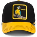 petten-gebogen-zwart-snapback-the-rowdy-bird-fab-farm-the-farm-van-goorin-bros