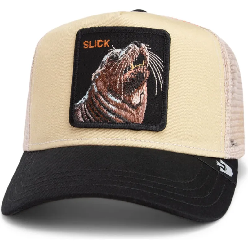 petten-gebogen-beige-snapback-the-slick-seal-fab-farm-the-farm-van-goorin-bros petten-gebogen-beige-snapback-the-slick-seal-fab-farm-the-farm-van-goorin-bros