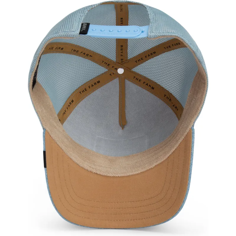 petten-gebogen-blauw-snapback-the-black-sheep-global-core-denim-the-farm-van-goorin-bros