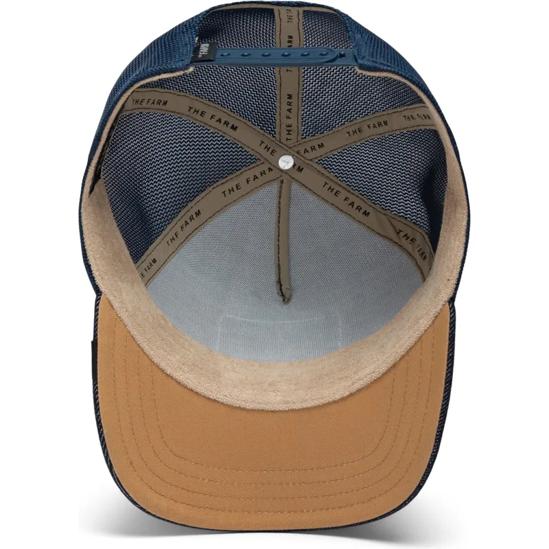 petten-gebogen-marineblauw-snapback-the-panther-global-core-denim-the-farm-van-goorin-bros petten-gebogen-marineblauw-snapback-the-panther-global-core-denim-the-farm-van-goorin-bros