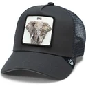 petten-gebogen-zwart-snapback-the-big-elephant-global-core-the-farm-van-goorin-bros