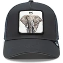 petten-gebogen-zwart-snapback-the-big-elephant-global-core-the-farm-van-goorin-bros