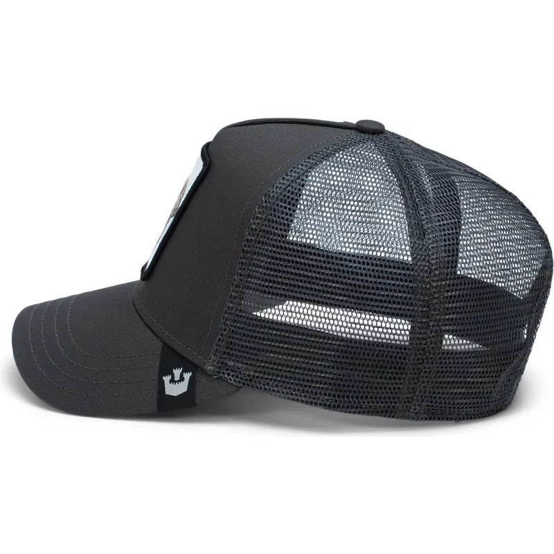 petten-gebogen-zwart-snapback-the-big-elephant-global-core-the-farm-van-goorin-bros