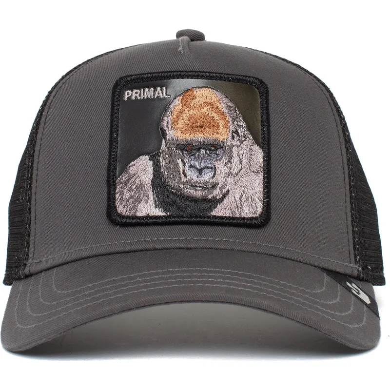 petten-gebogen-grijs-snapback-ape-bay-bay-primal-global-core-the-farm-van-goorin-bros petten-gebogen-grijs-snapback-ape-bay-bay-primal-global-core-the-farm-van-goorin-bros