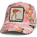 petten-gebogen-roze-snapback-flotador-floater-randy-souse-git-salty-rim-the-farm-van-goorin-bros