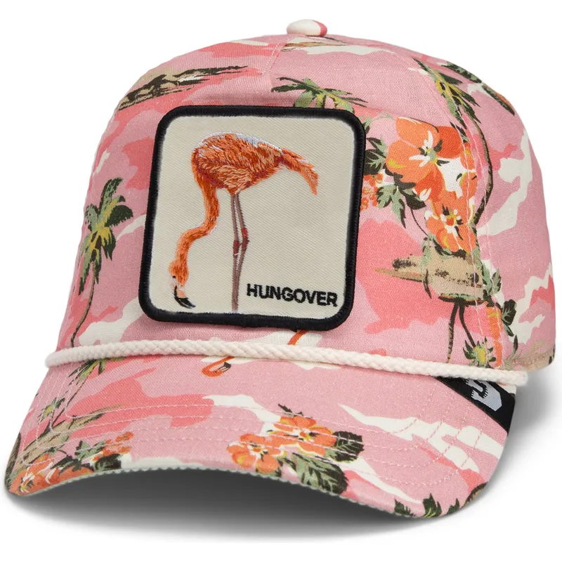 petten-gebogen-roze-snapback-flotador-floater-randy-souse-git-salty-rim-the-farm-van-goorin-bros