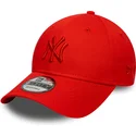 petten-gebogen-rood-verstelbaar-9forty-colour-pack-van-new-york-yankees-mlb-van-new-era