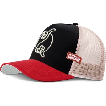 Petten gebogen meerkleurig snapback YinShaka HFT van Coastal