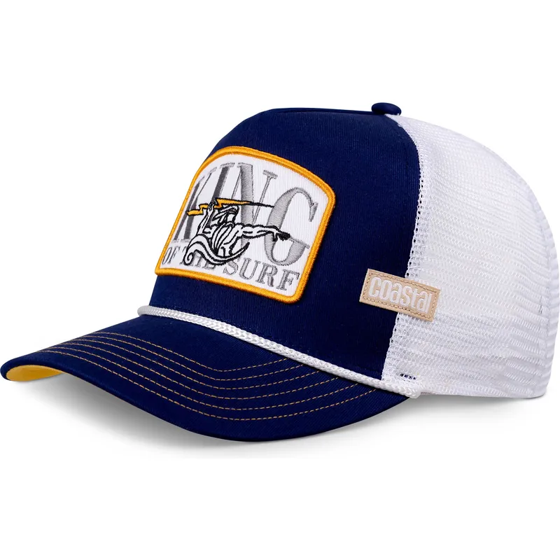 petten-gebogen-marineblauw-snapback-king-of-the-surf-hft-van-coastal
