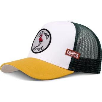 Petten gebogen meerkleurig snapback Filthy Flamingo Surf Gang HFT van Coastal