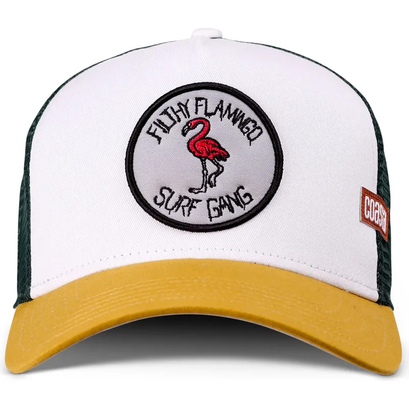 petten-gebogen-meerkleurig-snapback-filthy-flamingo-surf-gang-hft-van-coastal