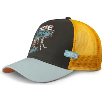 Petten gebogen meerkleurig snapback Chill Out HFT van Coastal