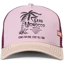 petten-gebogen-roze-snapback-club-morocco-hft-van-coastal