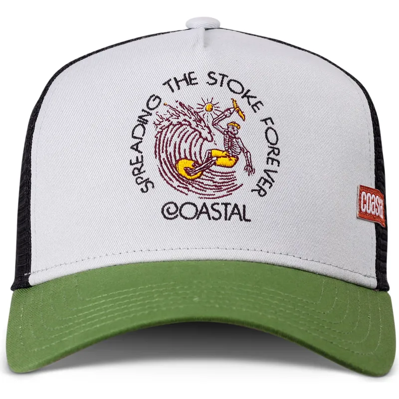 petten-gebogen-meerkleurig-snapback-spreading-the-stoke-forever-hft-van-coastal
