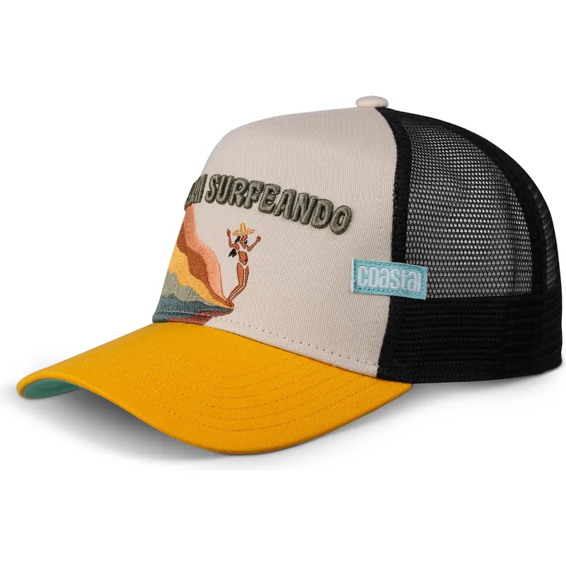 petten-gebogen-meerkleurig-snapback-viva-la-surfeando-hft-van-coastal petten-gebogen-meerkleurig-snapback-viva-la-surfeando-hft-van-coastal
