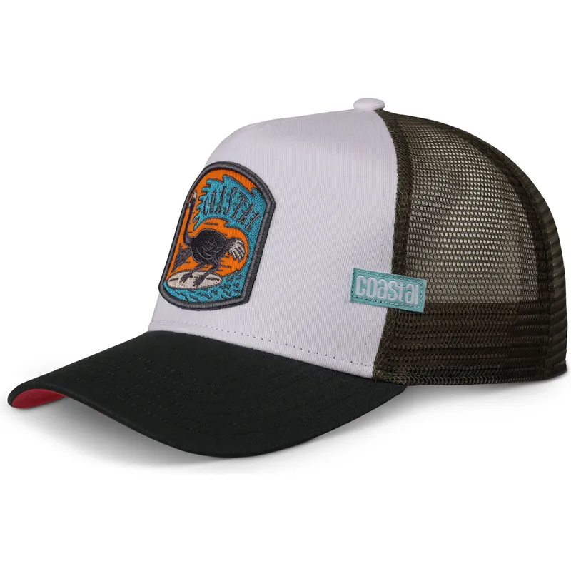 petten-gebogen-meerkleurig-snapback-surf-ostrich-hft-van-coastal