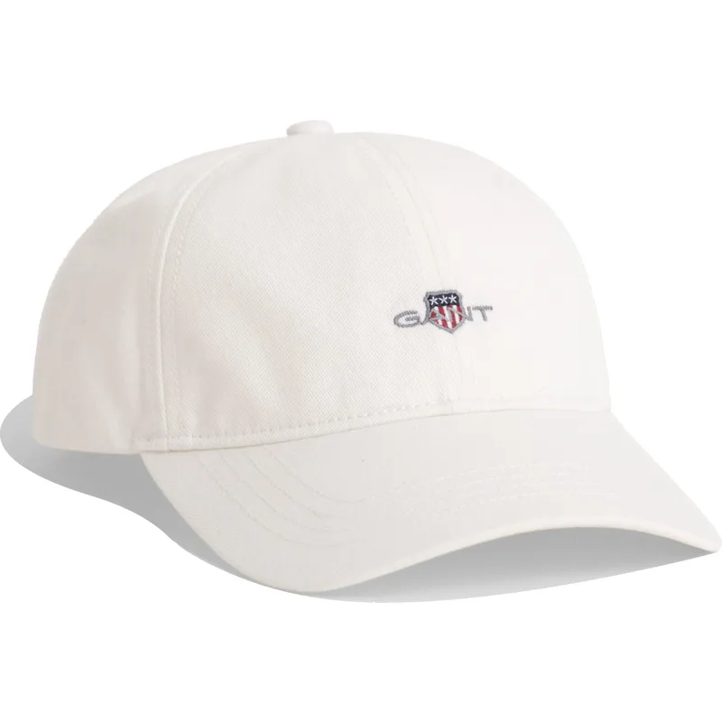 petten-gebogen-beige-verstelbaar-shield-cotton-twill-eggshell-van-gant petten-gebogen-beige-verstelbaar-shield-cotton-twill-eggshell-van-gant