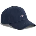 petten-gebogen-marineblauw-verstelbaar-shield-cotton-twill-marine-van-gant