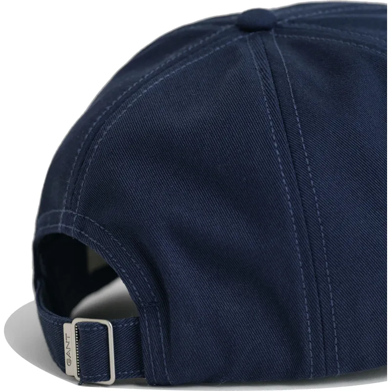 petten-gebogen-marineblauw-verstelbaar-shield-cotton-twill-marine-van-gant