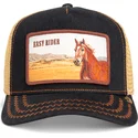 petten-gebogen-zwart-snapback-easy-rider-wild-heart-the-farm-van-goorin-bros