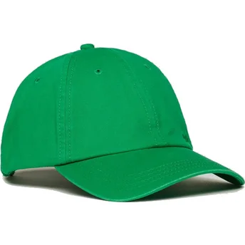 Petten gebogen groen verstelbaar Vintage Embroidered Drop Kick Green van Superdry