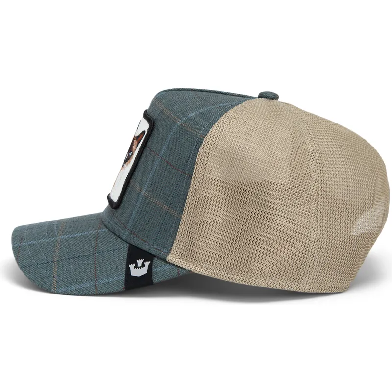 petten-gebogen-blauw-snapback-goorin-bros-cool-cat-luxury-moon-the-farm-blue-hat-the-farm-van-goorin-bros