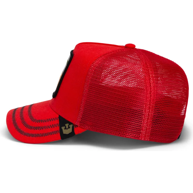 petten-gebogen-rood-snapback-goorin-bros-horse-rebel-the-wild-west-core-canvas-the-farm-red-hat-the-farm-van-goorin-bros