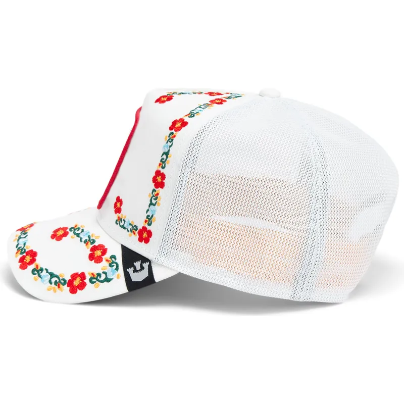 petten-gebogen-wit-snapback-goorin-bros-hummingbird-sucker-necessary-nectar-flora-fauna-the-farm-white-hat-the-farm-van-goorin-b