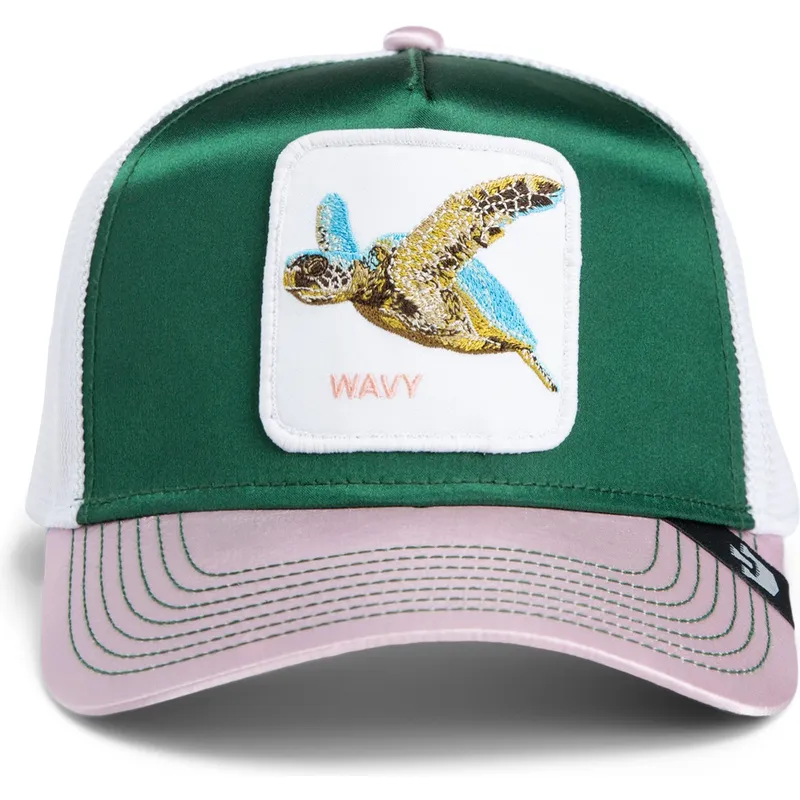 petten-gebogen-meerkleurig-snapback-goorin-bros-turtle-wavy-allablur-great-escape-the-farm-green-white-and-pink-hat-the-farm-van