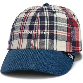 Petten gebogen marineblauw snapback Goorin Bros. Curved...