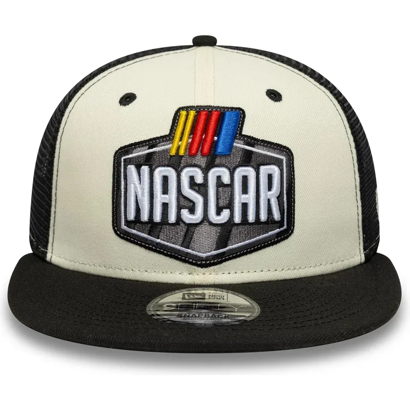 petten-plat-beige-snapback-9fifty-classics-van-nascar-van-new-era