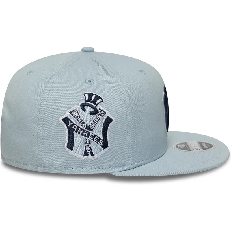 petten-plat-blauw-snapback-9fifty-original-fit-world-series-van-new-york-yankees-mlb-van-new-era petten-plat-blauw-snapback-9fifty-original-fit-world-series-van-new-york-yankees-mlb-van-new-era